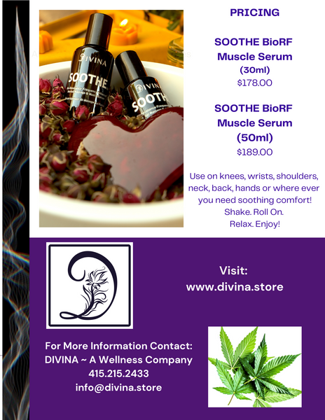 #01 SOOTHE BioRF - BioResonance Frequency Enhanced Muscle Recovery Serum (30ml)