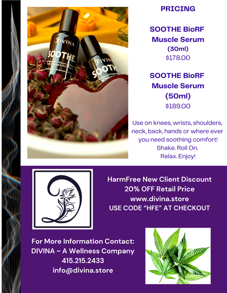 #02 SOOTHE BioRF - BioResonance Frequency Enhanced Muscle Recovery Serum (50ml)